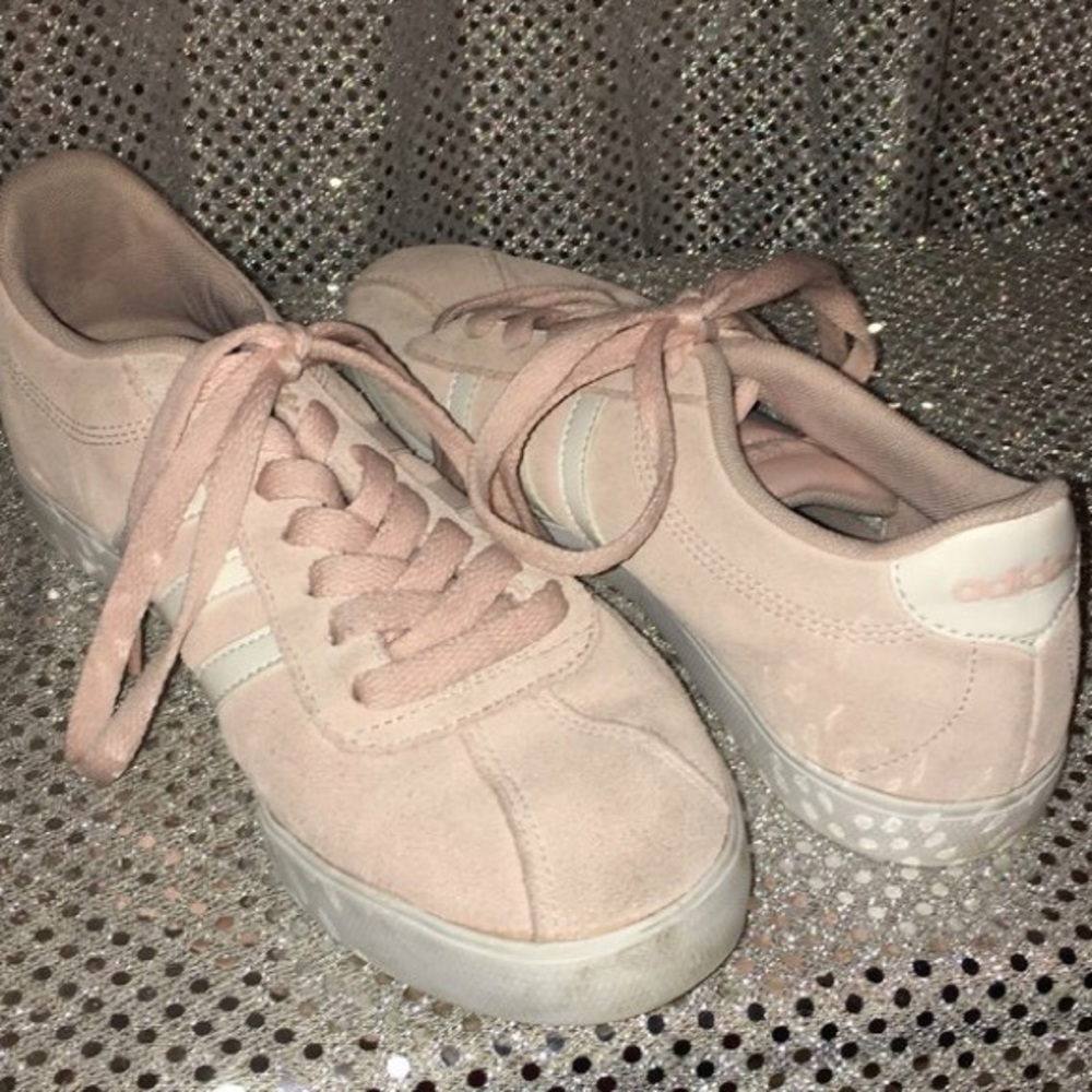 Adidas Neo pink sneakers